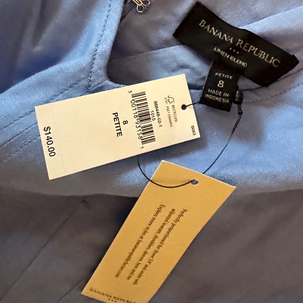 Banana Republic Linen Blend Midi Dress - Picture 3 of 4